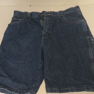 Wrangler Dark Blue Jean Shorts